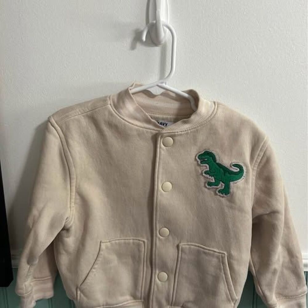 Old Navy 3T Dinosaur Bomber Jacket